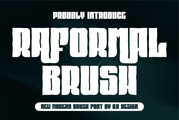 A Practical Designer's Review of Raformal Brush Font