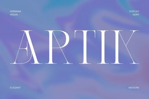Artik: The Elegant Serif Font for Crafted Products