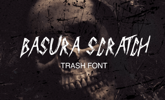 Basura: An Expressive Horror Font for Craft Projects