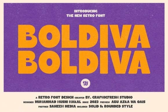 Bring Your Creations to Life with Boldiva Font