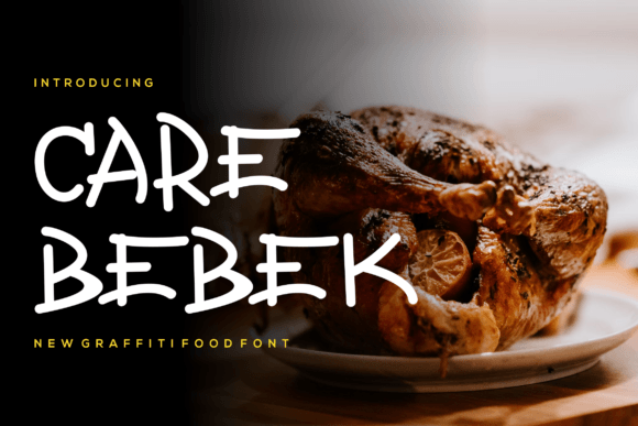 Care Bebek: An Authentic Display Font for Editorial Design