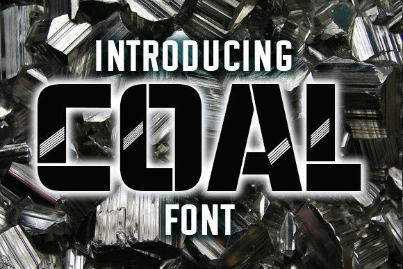 Discover Coal: Your Next Favorite Display Font for Craft Projects