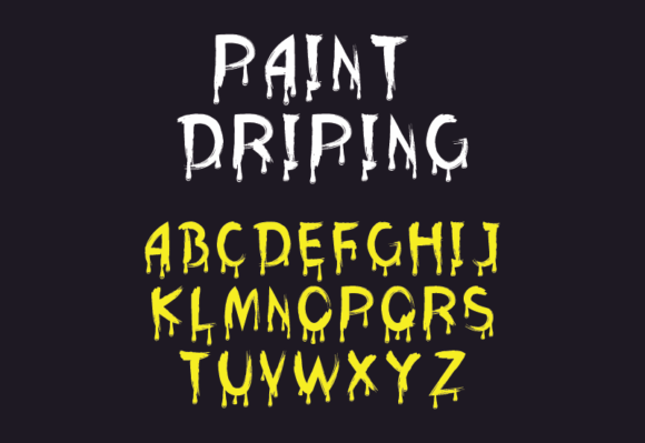 Enhance Your Brand with Paint Driping Font
