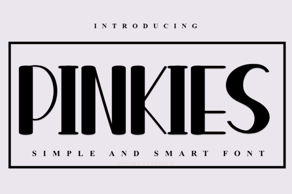 Enhance Your Brand with Pinkies: A Stylish Font Duo