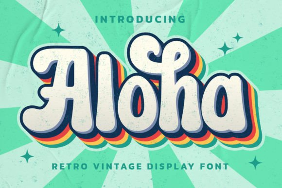 Enhance Your Campaigns with Aloha Display Font