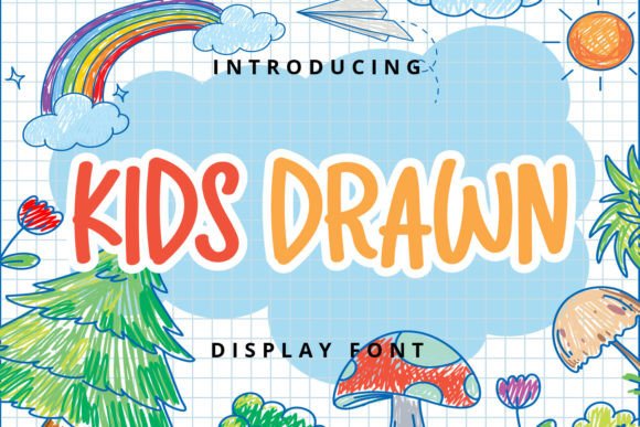 Enhance Your Campaigns with Kids Drawn Font