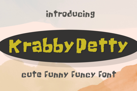Enhance Your Campaigns with Krabby Petty Font