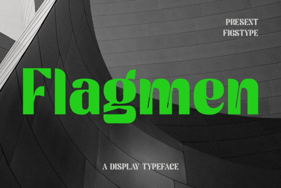 Flagmen: A Bold and Modern Font for Your Brand