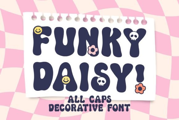 Funky Daisy: A Display Font for Creative Business Branding