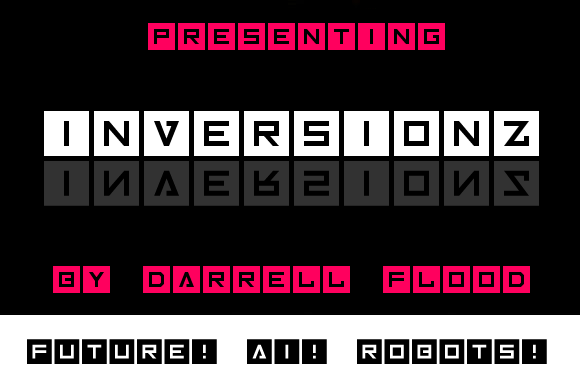 Inversionz: The Futuristic Sci-Fi Font for Creative Makers