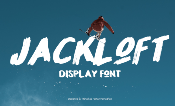 Jackloft: The Bold and Energetic Display Font