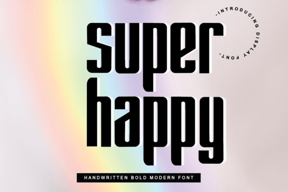 Super Happy: The Perfect Creative Font for Handmade Product Designs