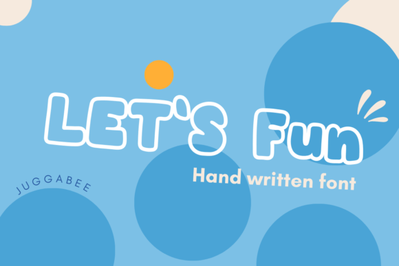 The Let’s Fun Display Font for Editorial Design