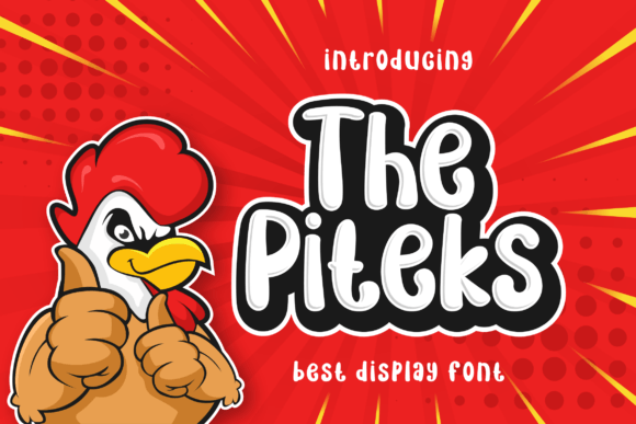 The Piteks Font in Real Branding Projects