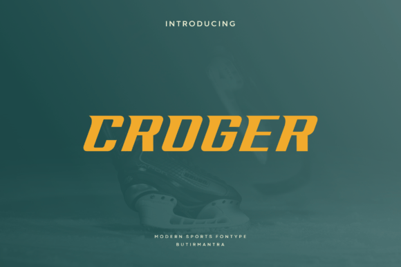 Unleash Dynamic Style with Croger Display Font