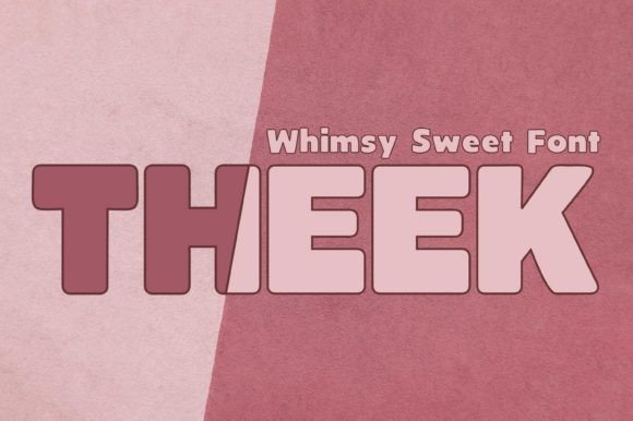 Using Theek Font for Marketing Campaigns