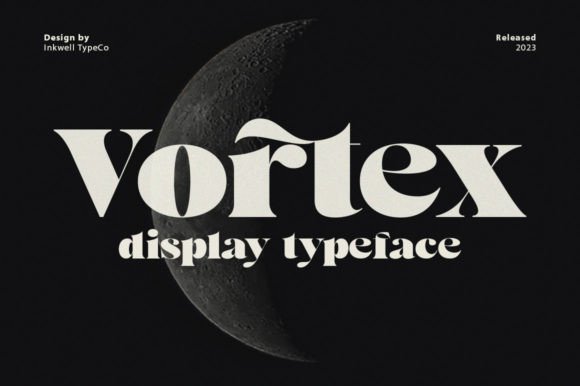 Vortex: A Bold and Elegant Display Font